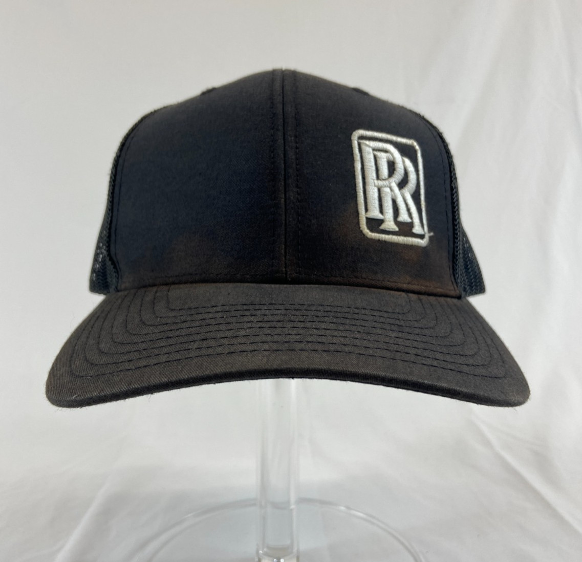 Rollz Royce Quarter Horse Baseball Cap Snapback Hat Mesh Back Cutting Horse OSFA