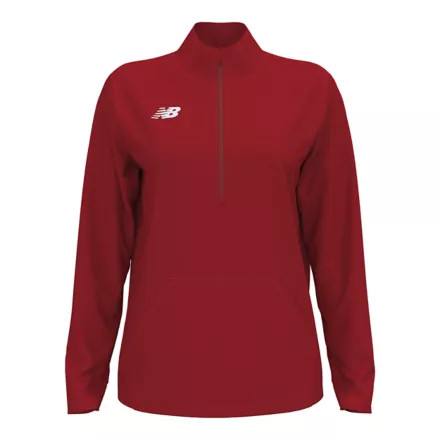 New Balance Midfield Half Zip Women’s (TMWT754TRE) (TEAM RED)