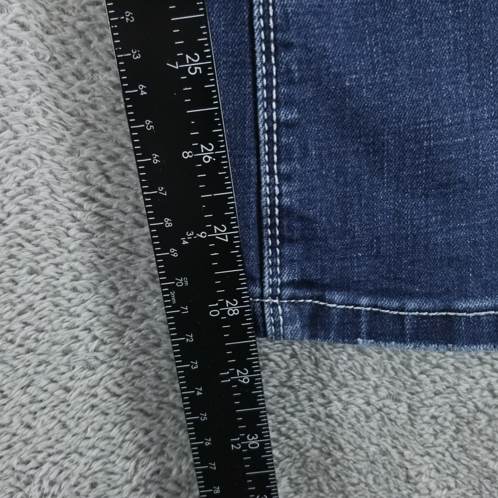 Amethyst Jeans Womens 8 Blue Bootcut Dark Wash Stretch Low Rise Y2K