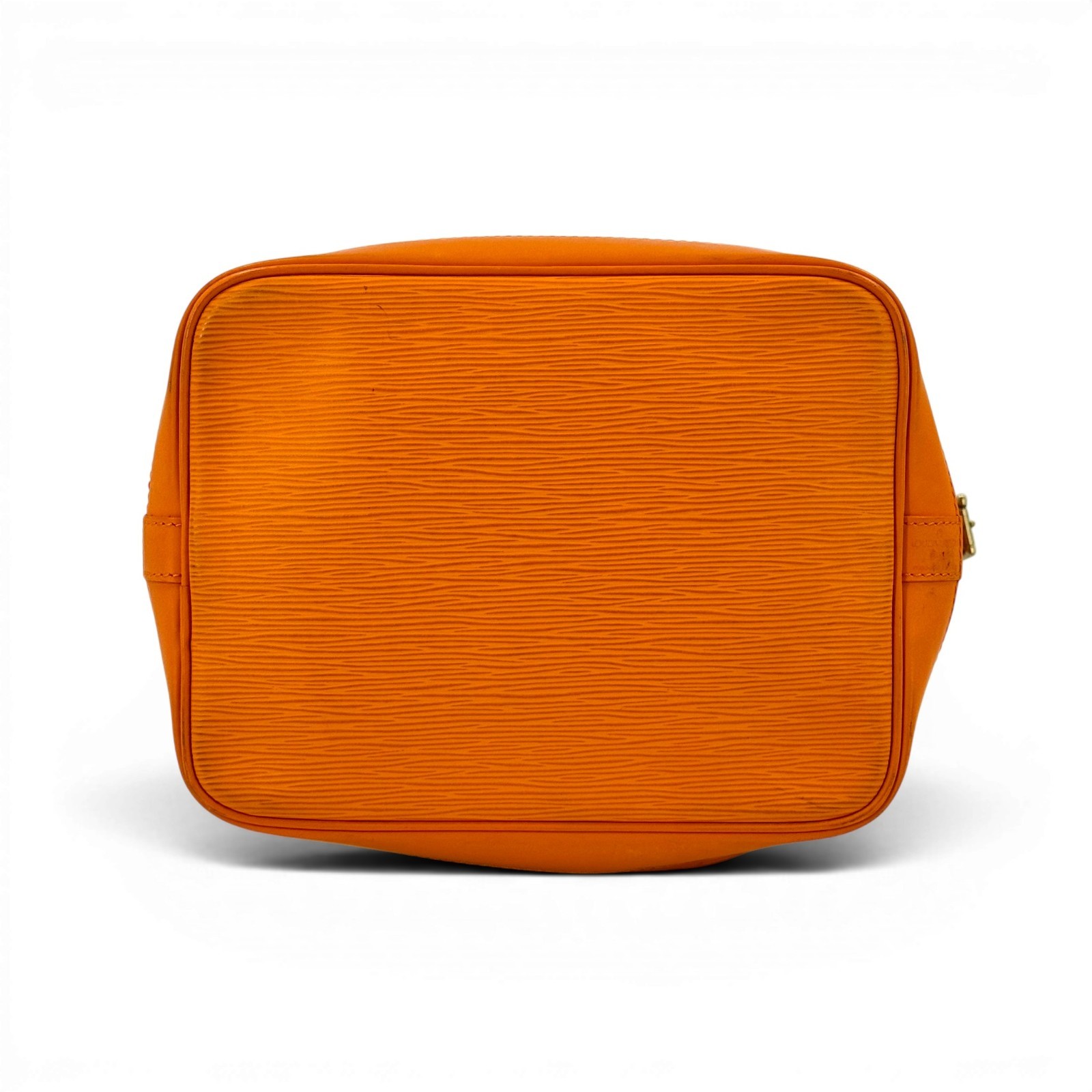 LOUIS VUITTON Petit Noe Mandarin Epi Orange Leather Drawstring Shoulder Bag