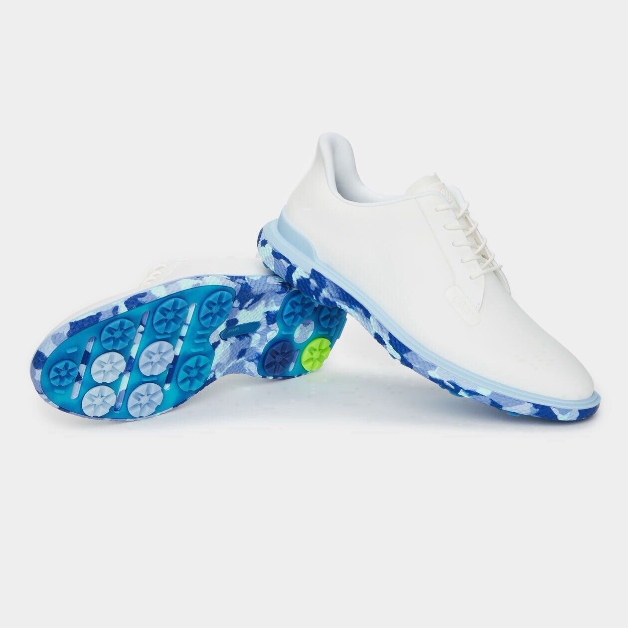G/Fore G4 Camo Gallivan2r TPU Golf Shoe Sneaker⛳️ US 13 ⛳️ White Ice Blue Camo