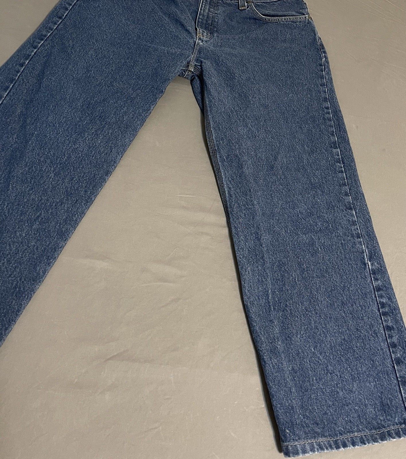 Carhartt B480 DVB Relaxed Fit Jeans Mens 40×32 Blue Denim Excellent