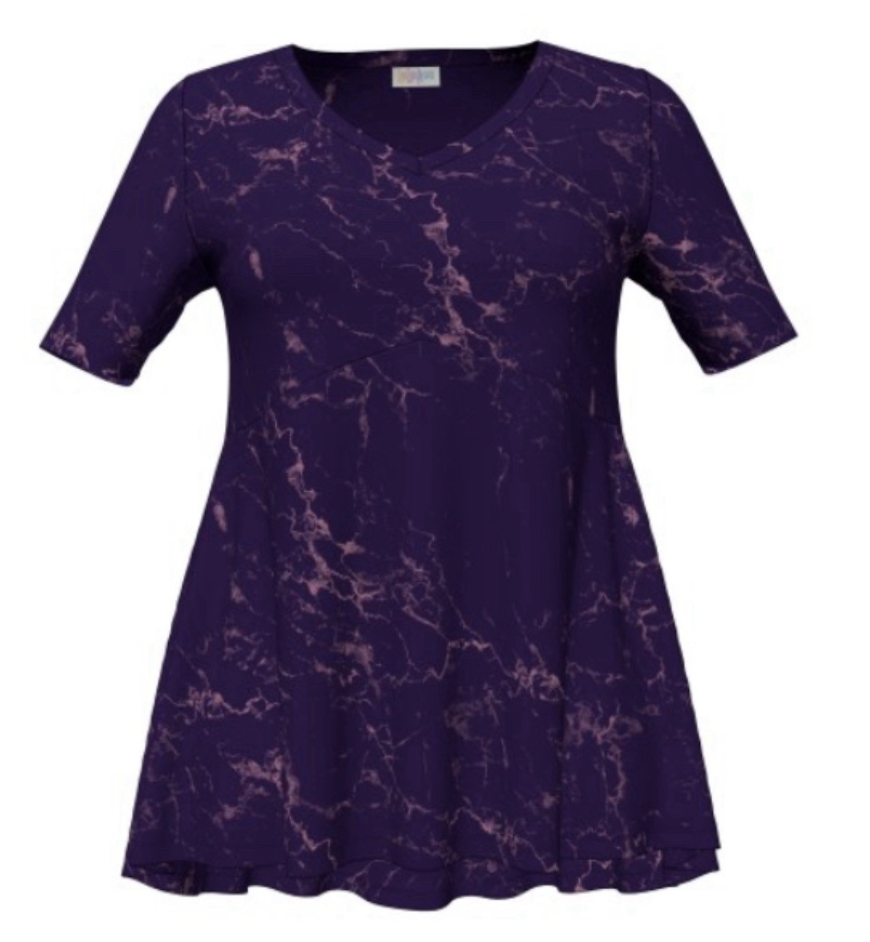 NWT LuLaRoe Medium Jana Empire Waist Swing Top – As Pictured