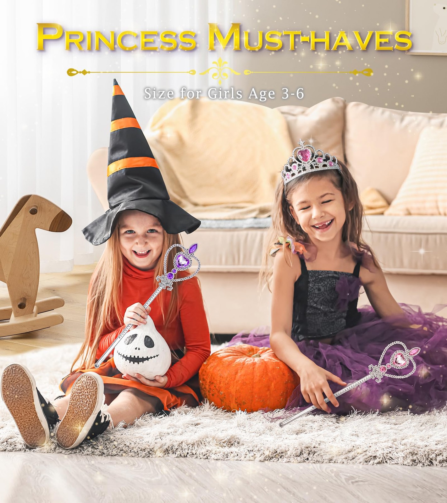 Princess Dress up Accessories Princess Crown Tiara for Little Girls, Toddler Tia