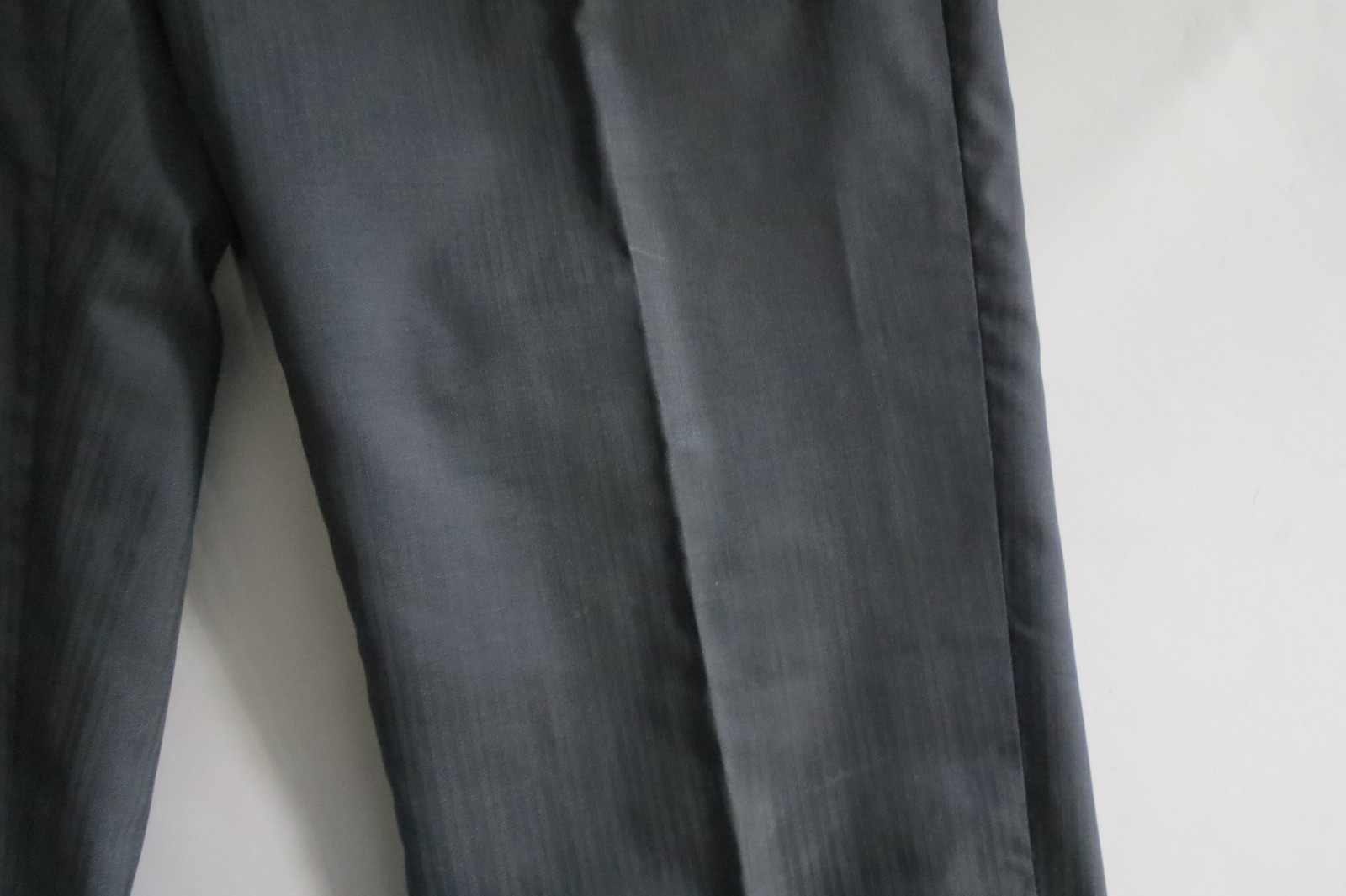 Dolce Gabbana Made in Italy Model-Regular Double Tonal black slim cut suit 40 R
