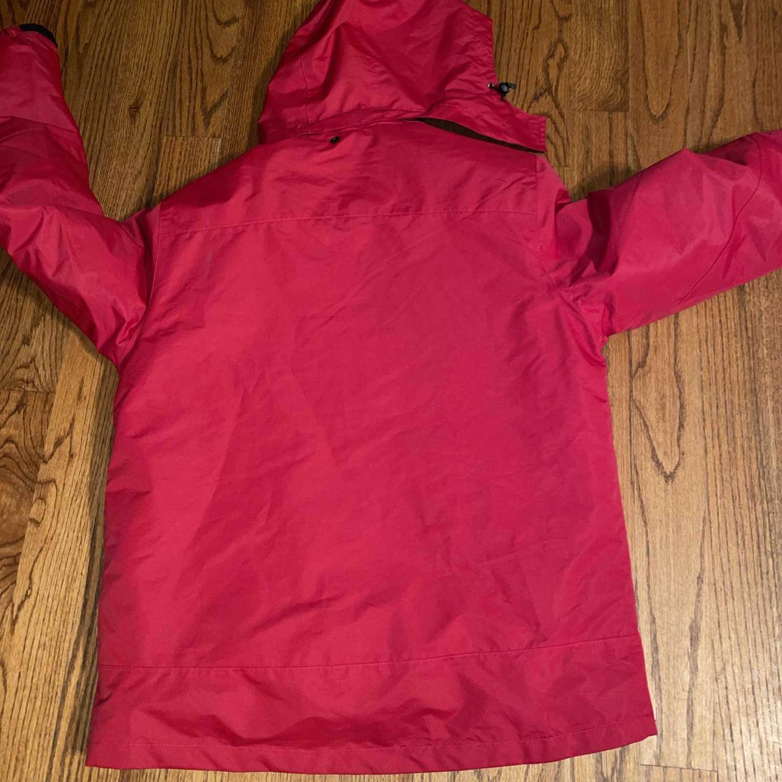Port Authority Vortex Men’s Large Waterproof 3-in-1 Jacket J332 Red & Black EUC