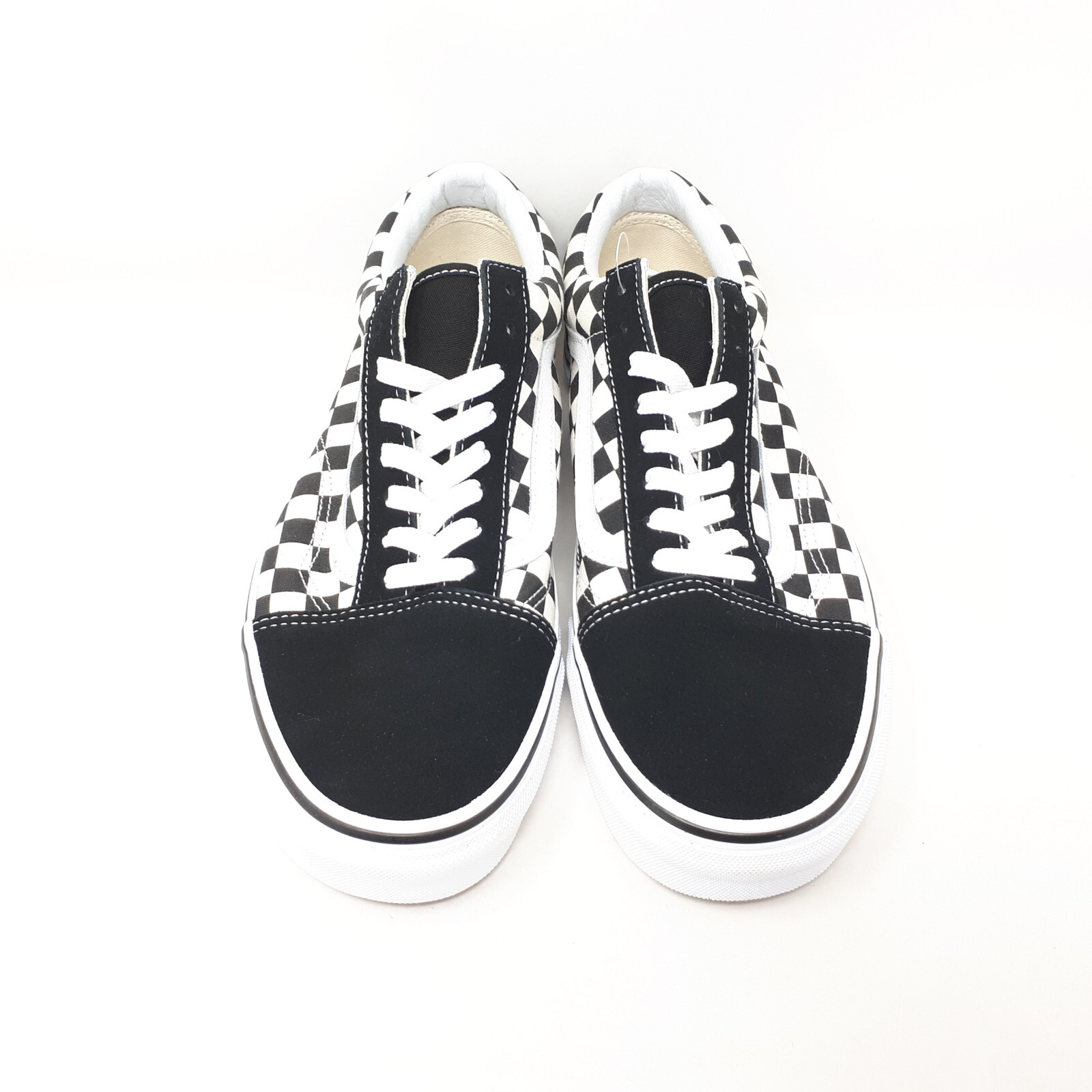 Vans Old Skool Checkerboard Black White Skate Casual Authentic Shoe Sneaker Mens