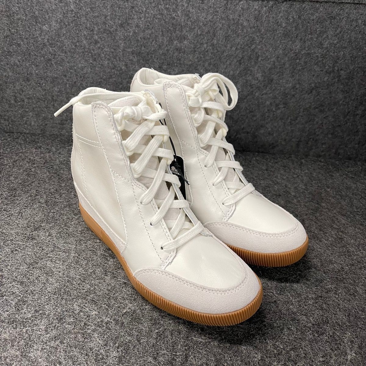 SOREL Out N About Wedge Boots Women’s Size US 7 Sea Salt/Gum 2