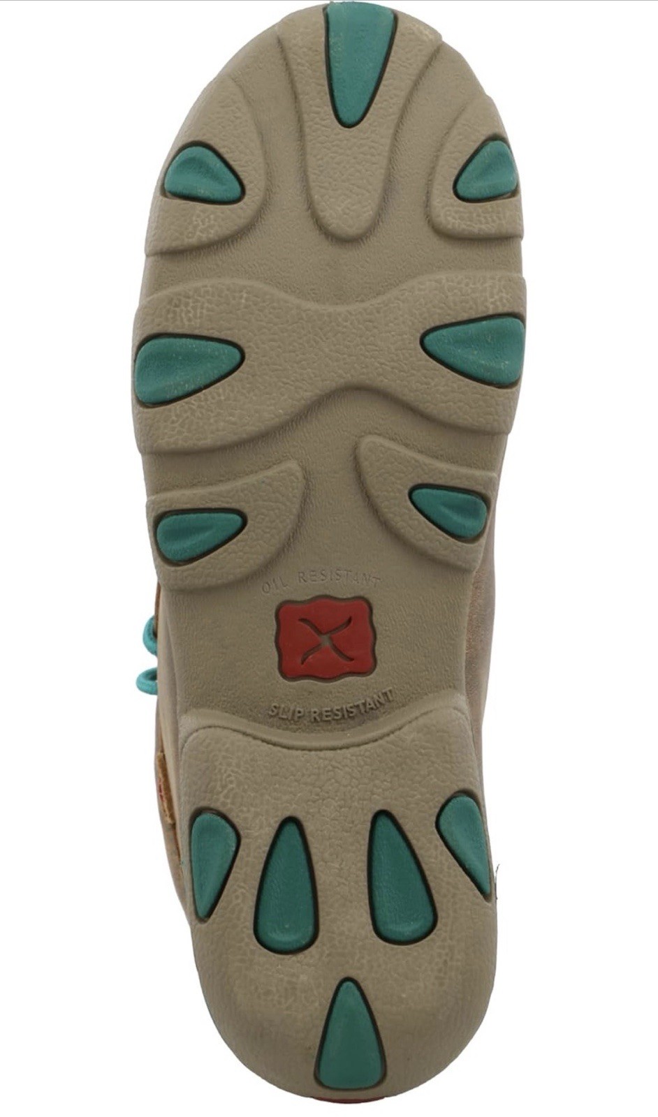 Twisted X Women’s Alloy Toe Work Chukka Bomber/Turquoise 6.5 M WDMAL01