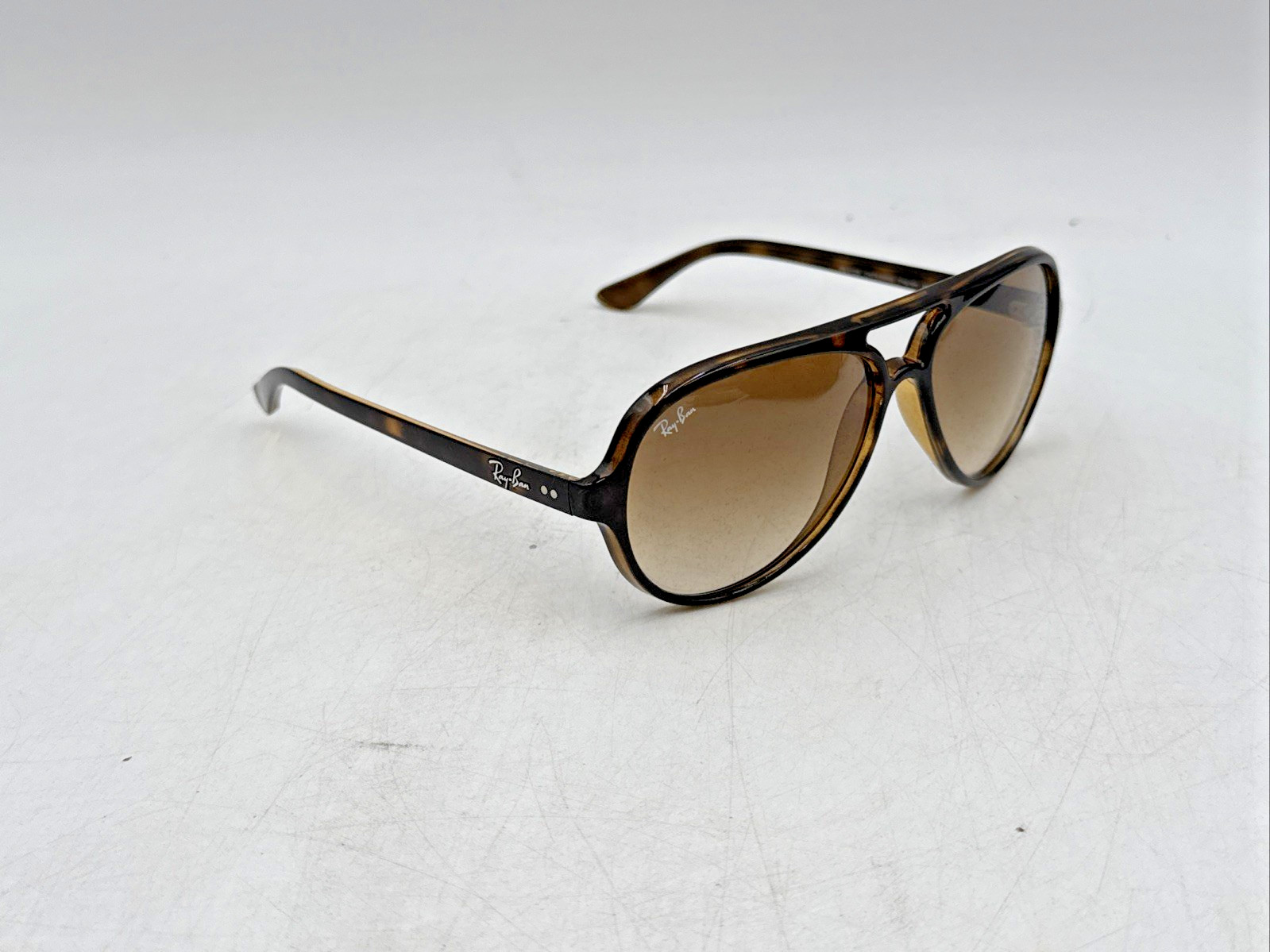 Ray-Ban RB4125 710/51 Aviator Sunglasses – Light Havana