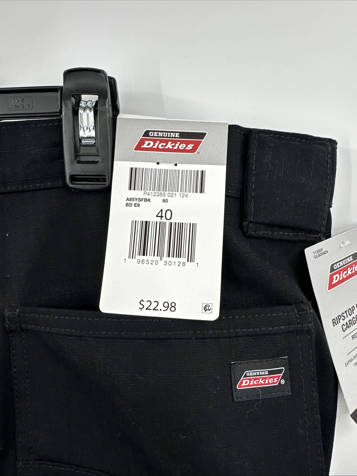 NWT Genuine Dickies Ultimate Ripstop Cargo Short Sz 40 Relaxed Fit 11″ Inseam