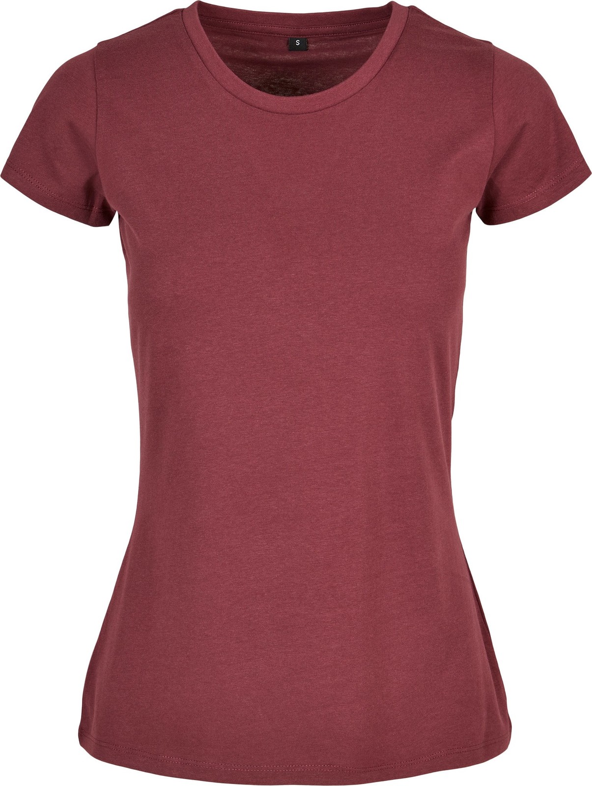 Build Your Brand Basic Women’s basic tee – Round neck, Set-in sleeve