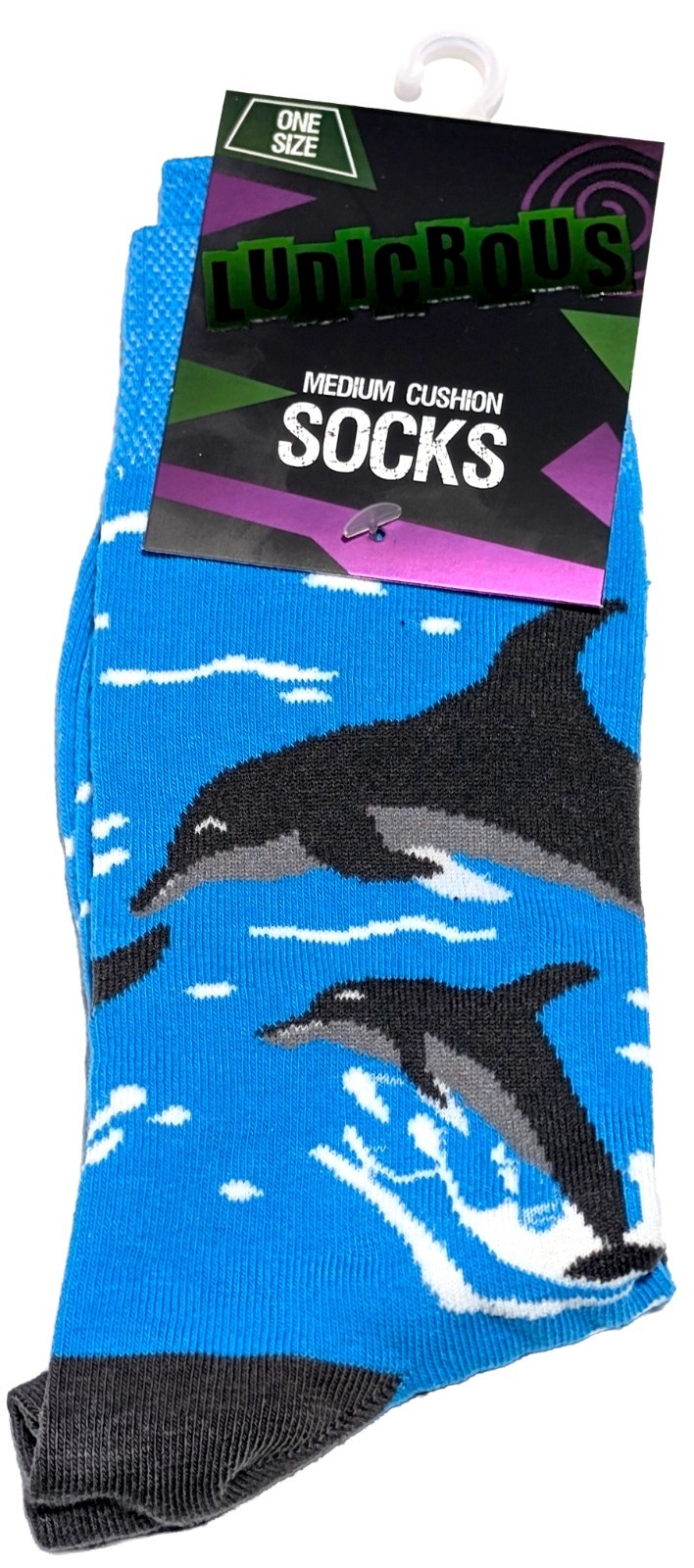 Funny Novelty Silly Unisex Crew Socks Various Styles One Size Fun Unique Socks