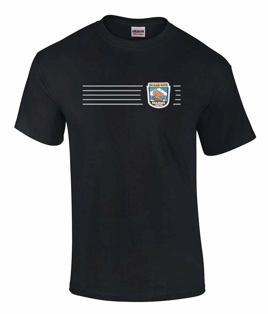 McCloud Railway Company Embroidered Logo Tee [tee100]