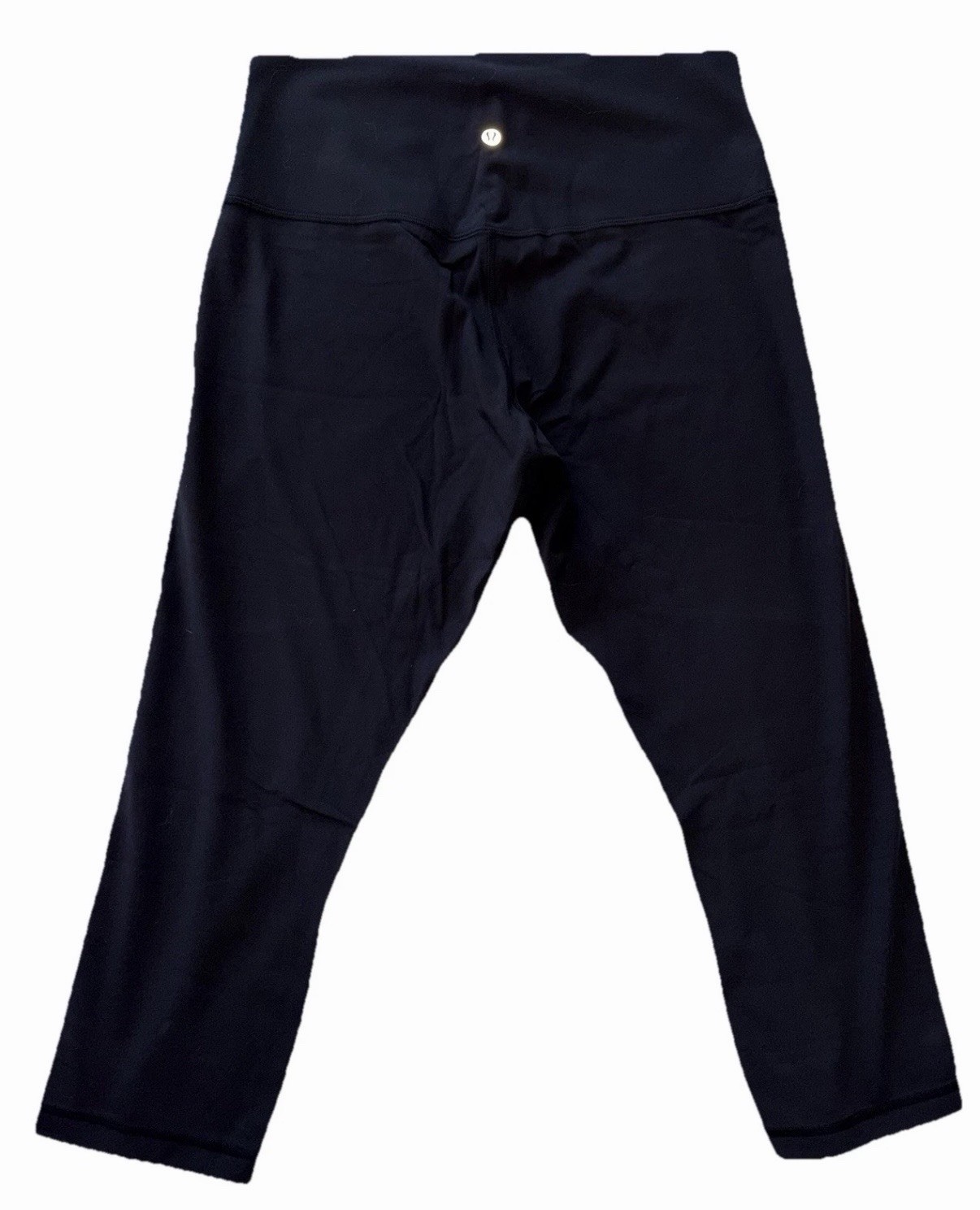 NWT🖤LULULEMON🖤SIZE 12🖤ALIGN HIGH RISE 21” CROP PANT🖤AUTHENTIC🖤BLACK🖤 NULU