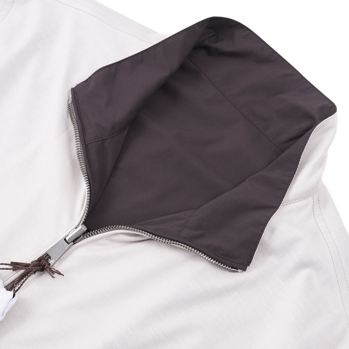 Manto Lightweight Reversible Jersey Cashmere and Tech Fabric Jacket M (Eu 50)