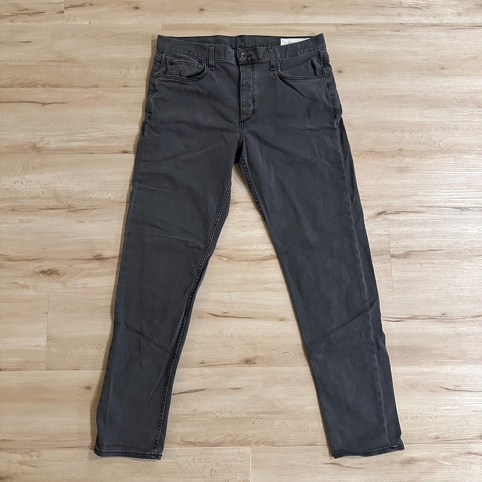 Rag & Bone Fit 2 Slim Denim Jeans, Men’s Size 36, Siclen Grey, Stretch