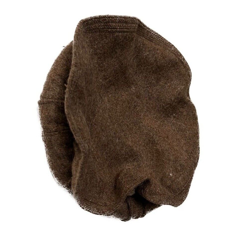 Afghan Pakistan Chitrali Pashtun Tribal Pakol Cap Tupi Kufi Topi Hat Dark Brown