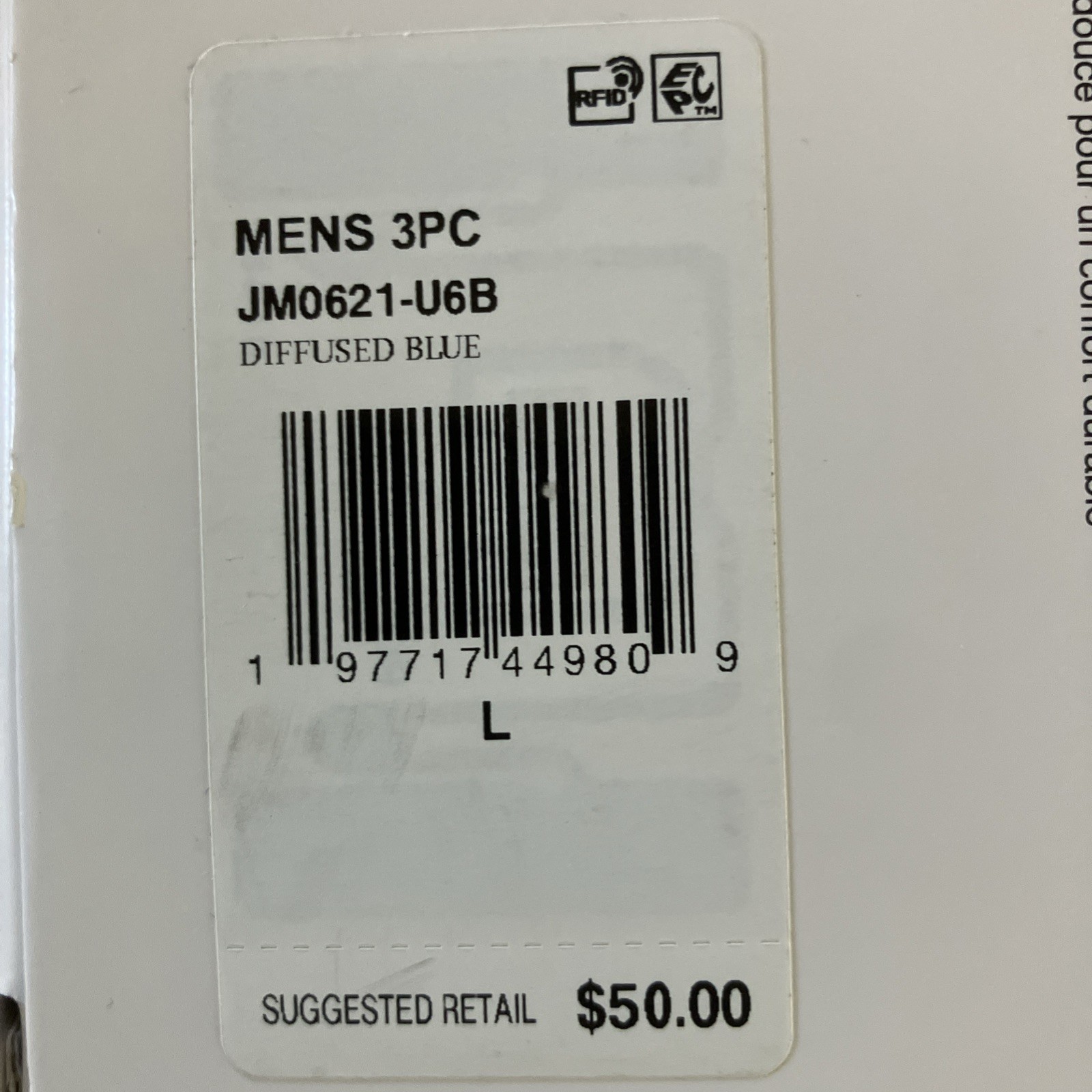NIB Nike Jordan Flight Modal Boxer Briefs 3 Pack 3 Shades of Blue Size L