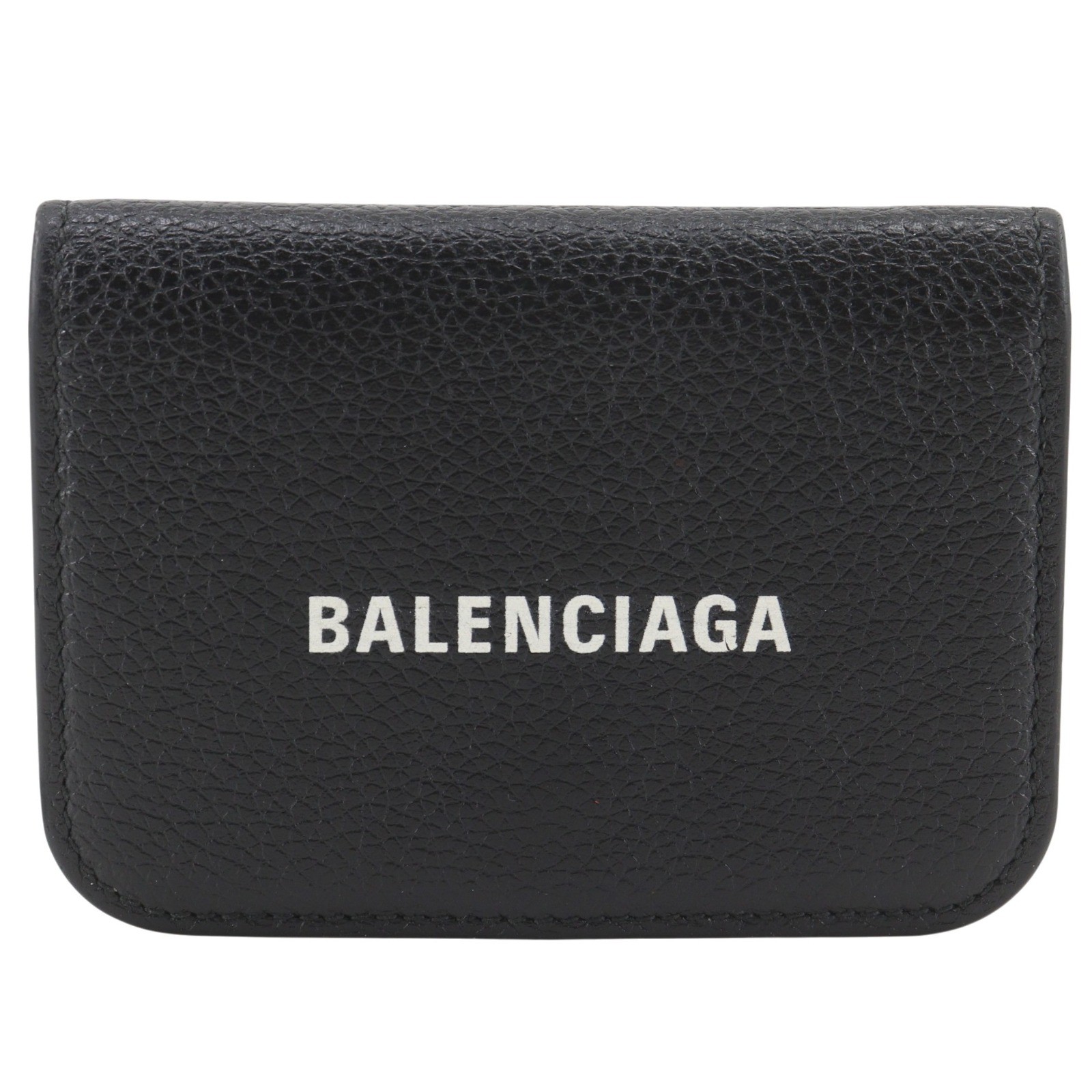 Balenciaga Cash Mini Leather Trifold Wallet – DUTY FREE
