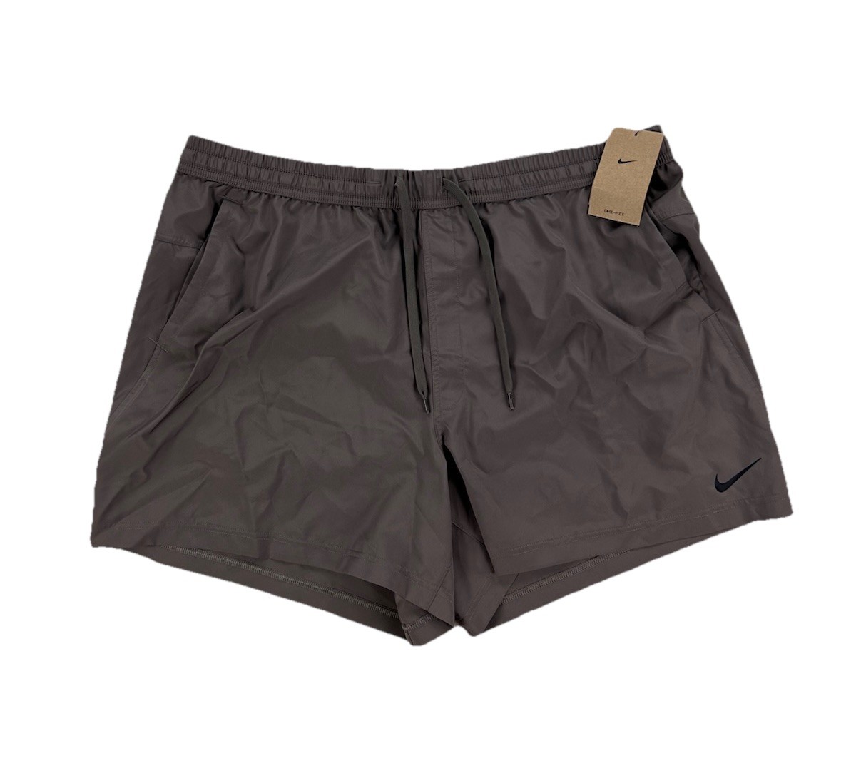 NEW Nike Dri-FIT Form 5” Unlined Versatile Shorts Stone Mens Sz 2XL FN4347-289