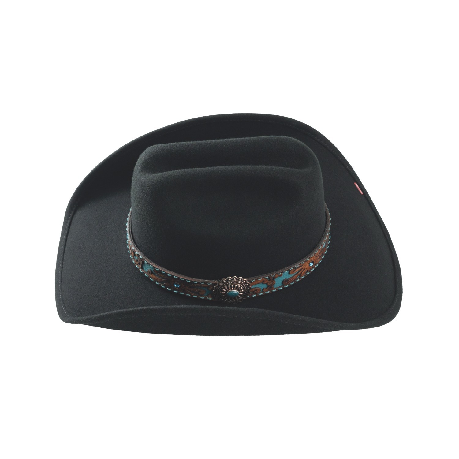 Bullhide ON PURPOSE 8006 Black Premium Wool Cowboy Hat 3 7/8″ Brim Fashion Felt