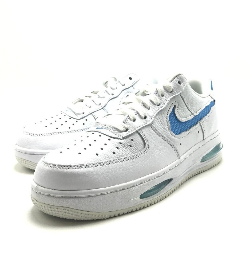 *NEW* MEN Nike Air Force 1 ’07 Low EVO White/University Blue (HF3630 101) 👍