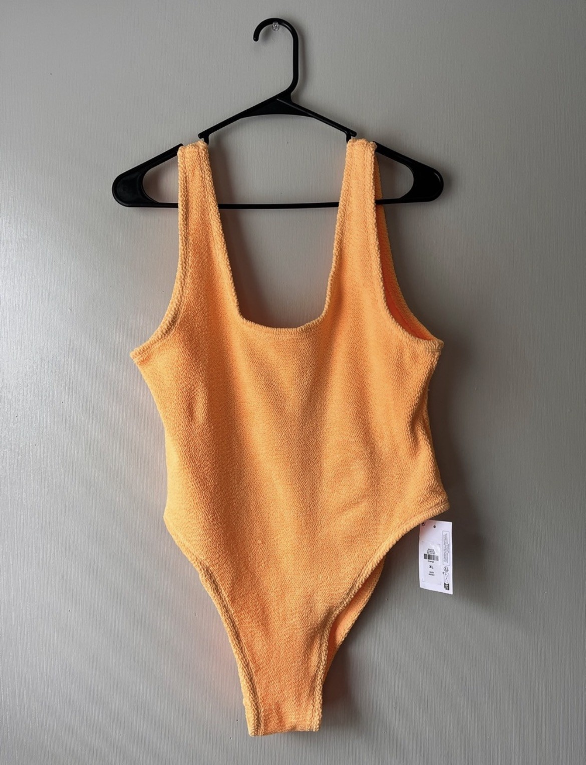 NWT Orange Primark Terry One Piece Swimsuit Size XL (14-16)