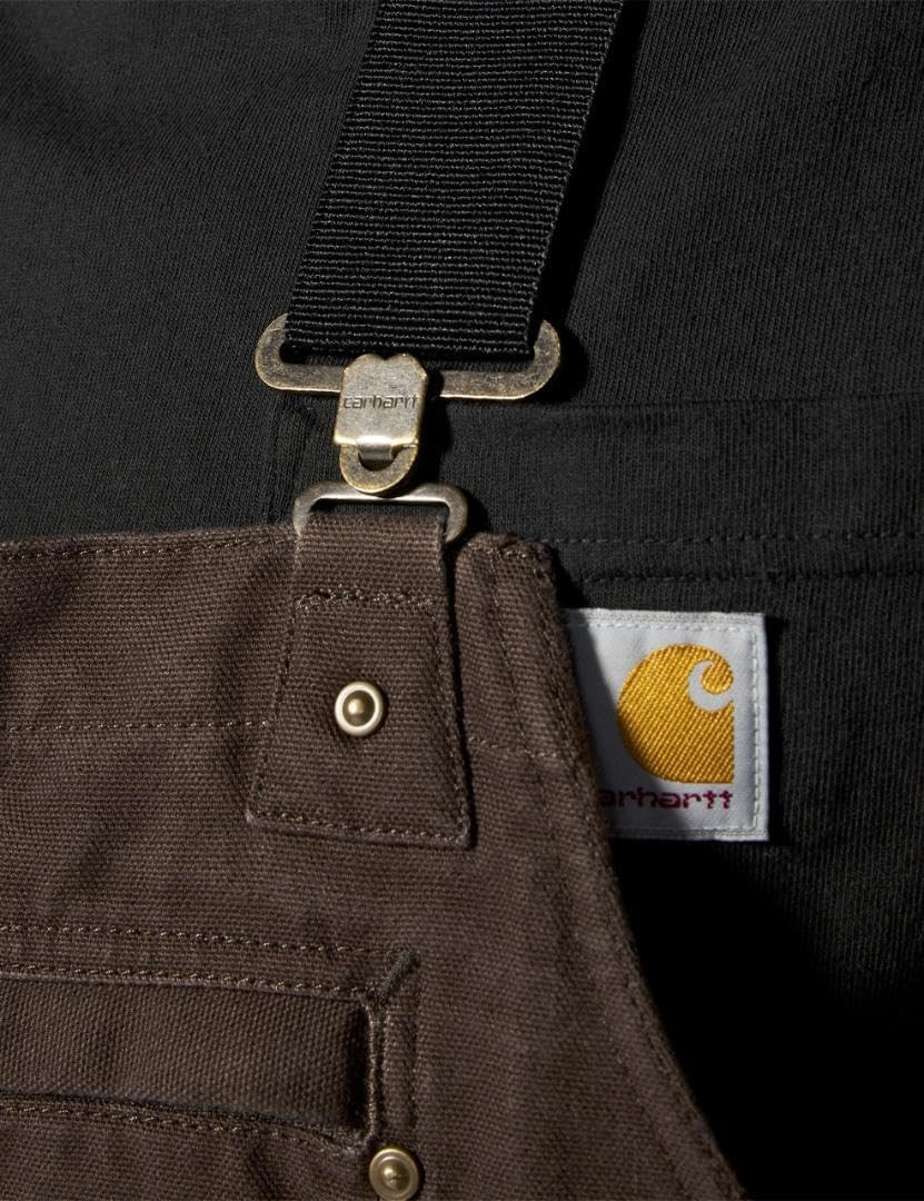 Men’S Washed Duck Insulated Bib Overall