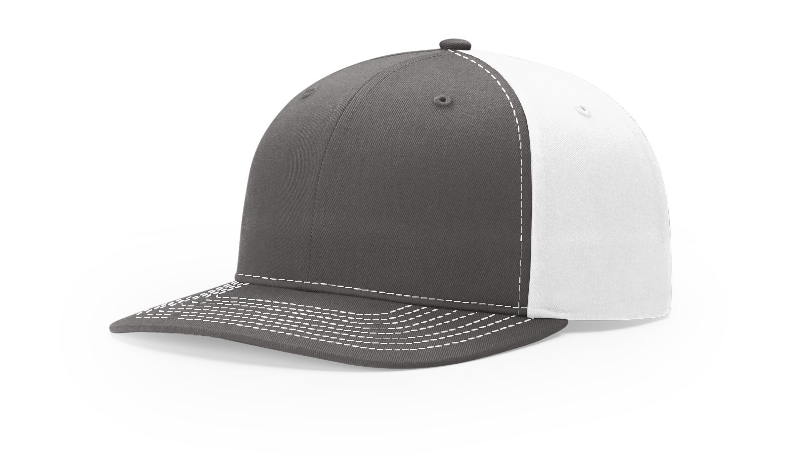 New Richardson 312 Trucker Hat Twill Back No-Mesh Snapback Cap Adjustable OSFM