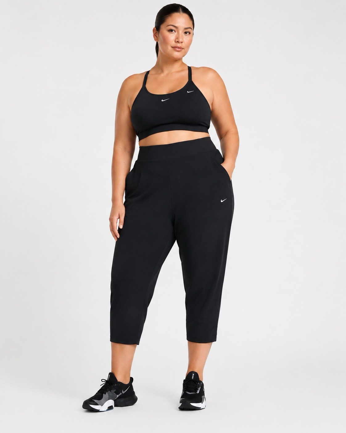 Nike Black Bliss Luxe 7/8 Training Pants 2X