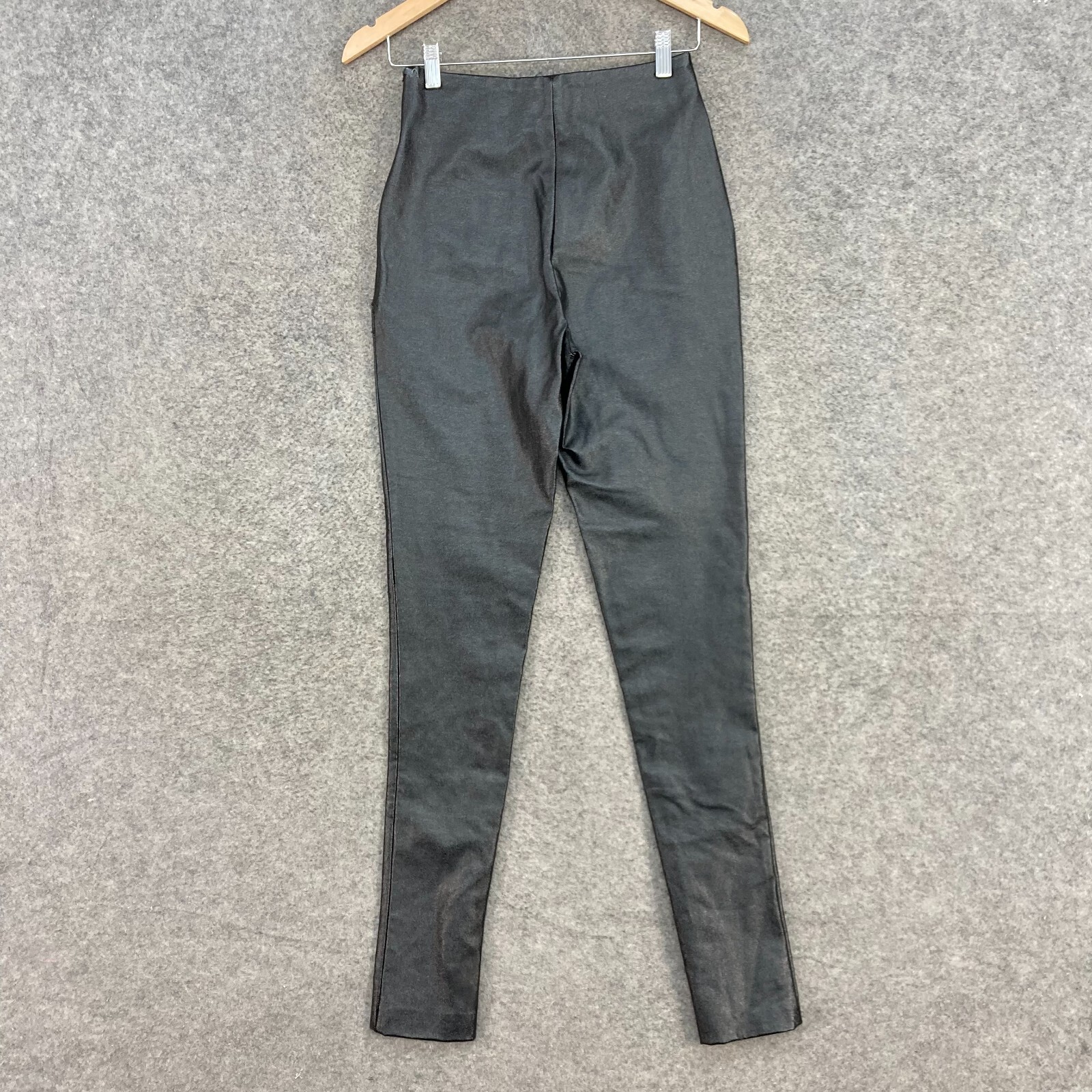 Stand Studio Tabitha Pants Womens 34 XS Faux Leather Skinny With Defects 34725