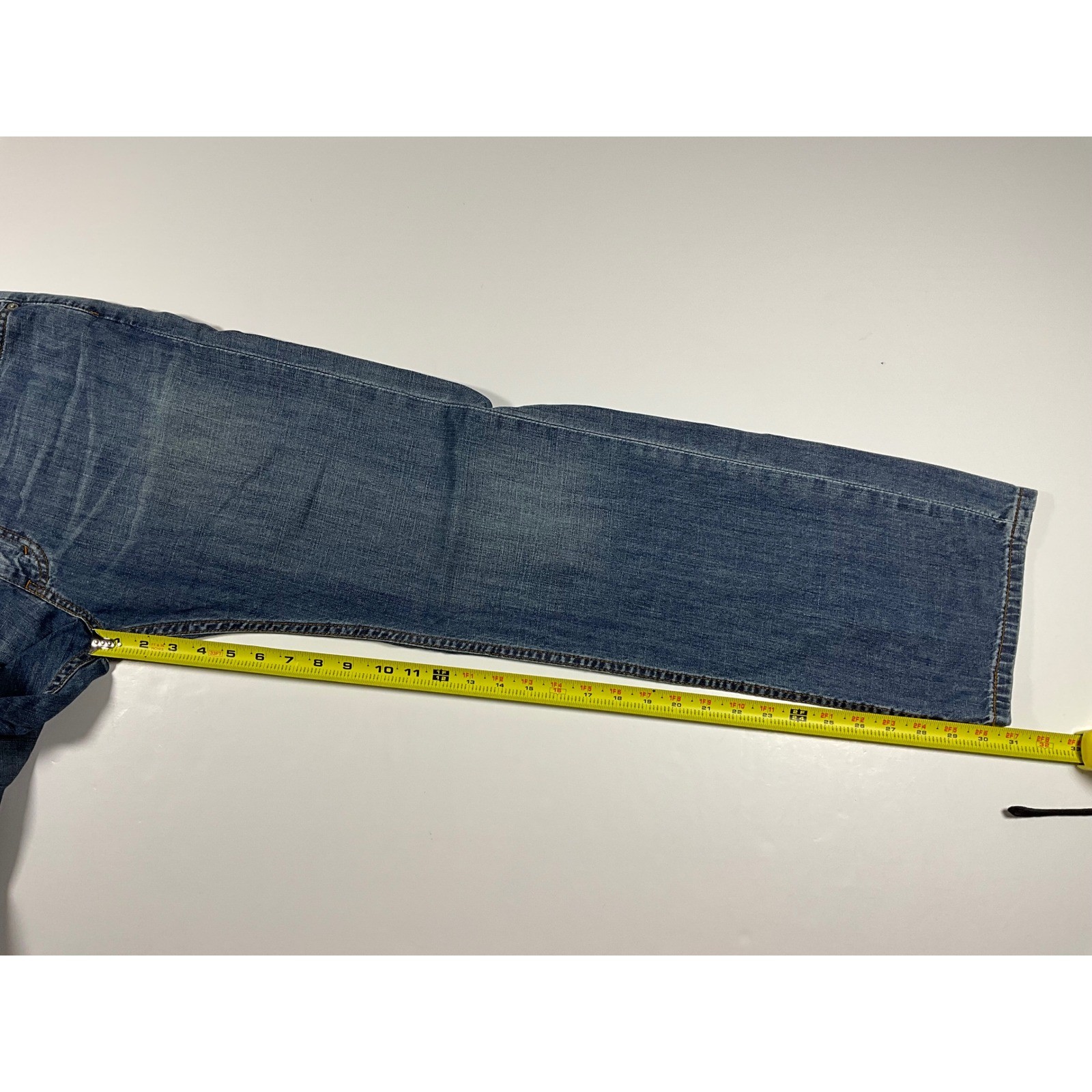 Levis 505 Mens Regular Fit Straight Leg Jeans W36 L32 Classic