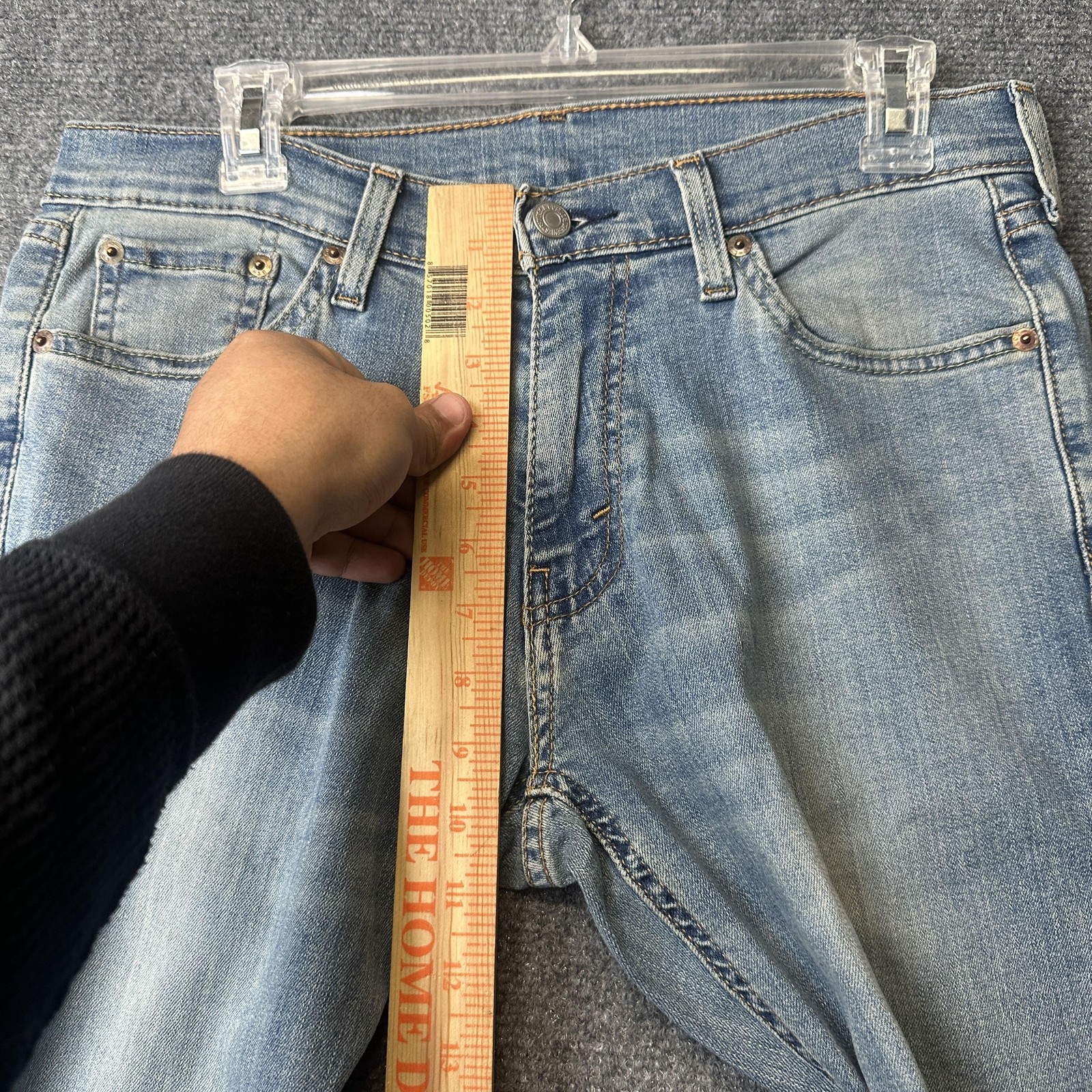 Levi’s 541 Jeans Mens 30×30 Blue Light Wash Athletic Taper Fit Denim Stretch