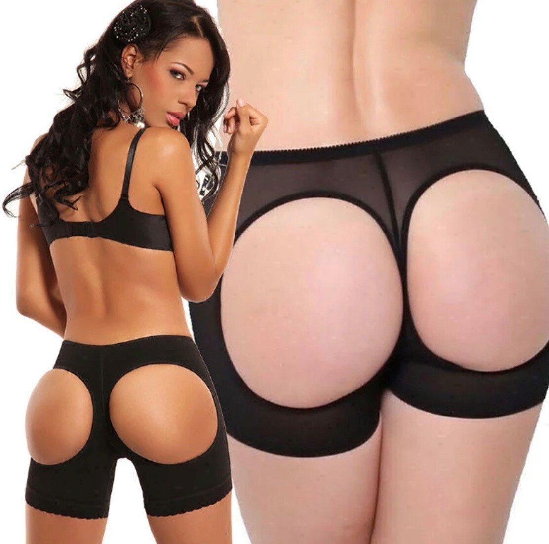 Bum Lifter Butt Enhancer Underwear Pants Shorts Shaper Bum Lifting Underpants UK
