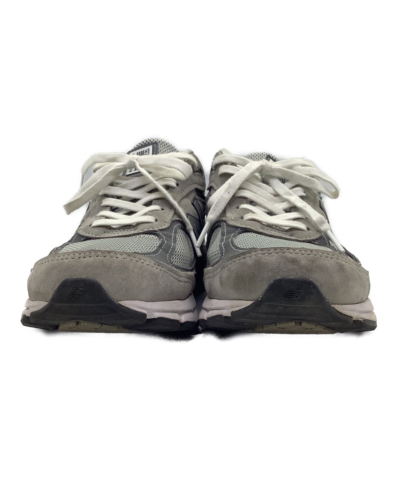 NEW BALANCE Low-Cut Sneakers U990GR4 US8 White
