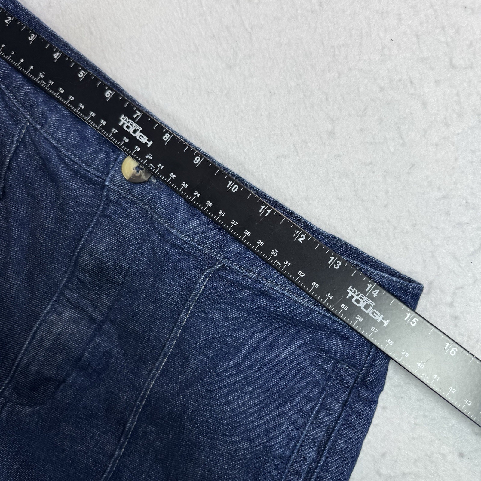 Joe’s Jeans Women’s 30 Wide Leg Denim Pants Dark Wash Cropped Trouser
