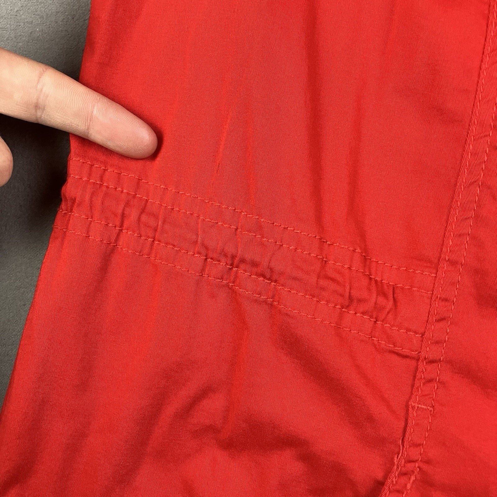 Style & Co. Women’s Size Large Red Jacket Full Zip Button Snap Outdoor Coat