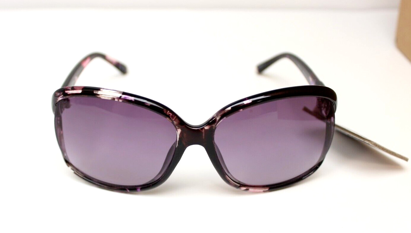 Revlon Womens Sunglasses RVN 63 Black/Purple Marble NEW!