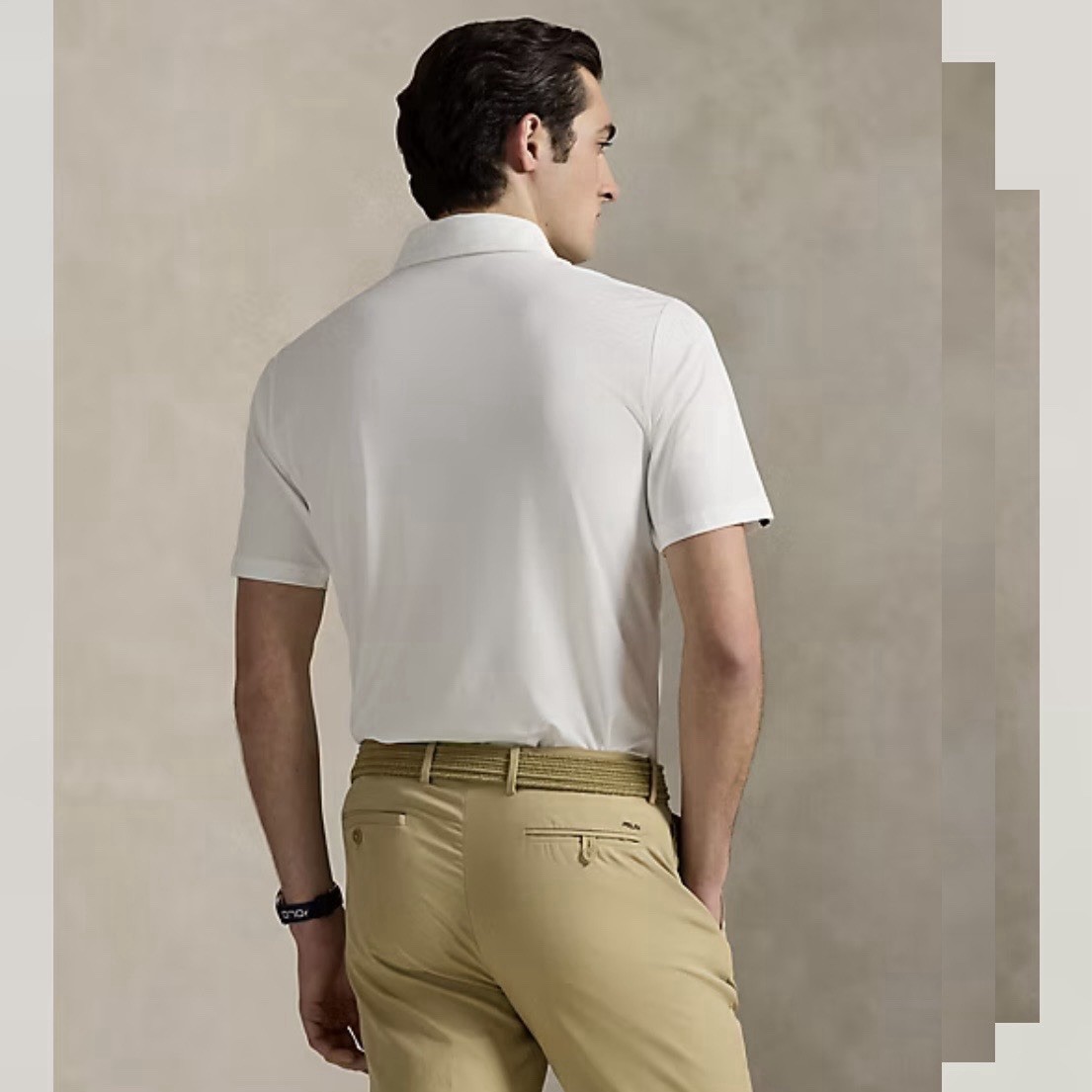 RLX Ralph Lauren ClassicFit Performance Polo Shirt Mens Medium Short Sleeve $110