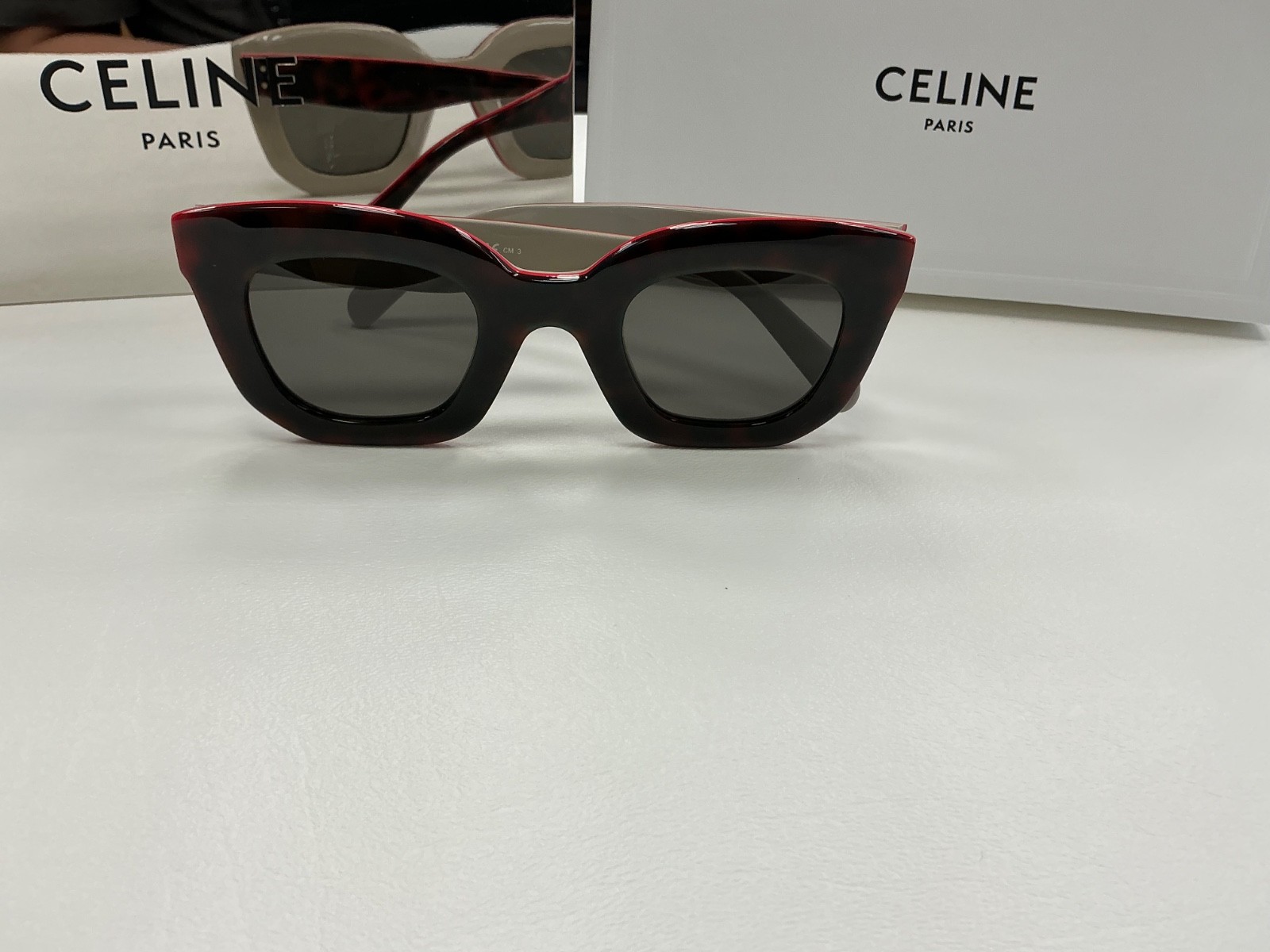 Celine Authentic Womens Sunglasses 41091/S A26 Vintage rare brand new 48/28/145