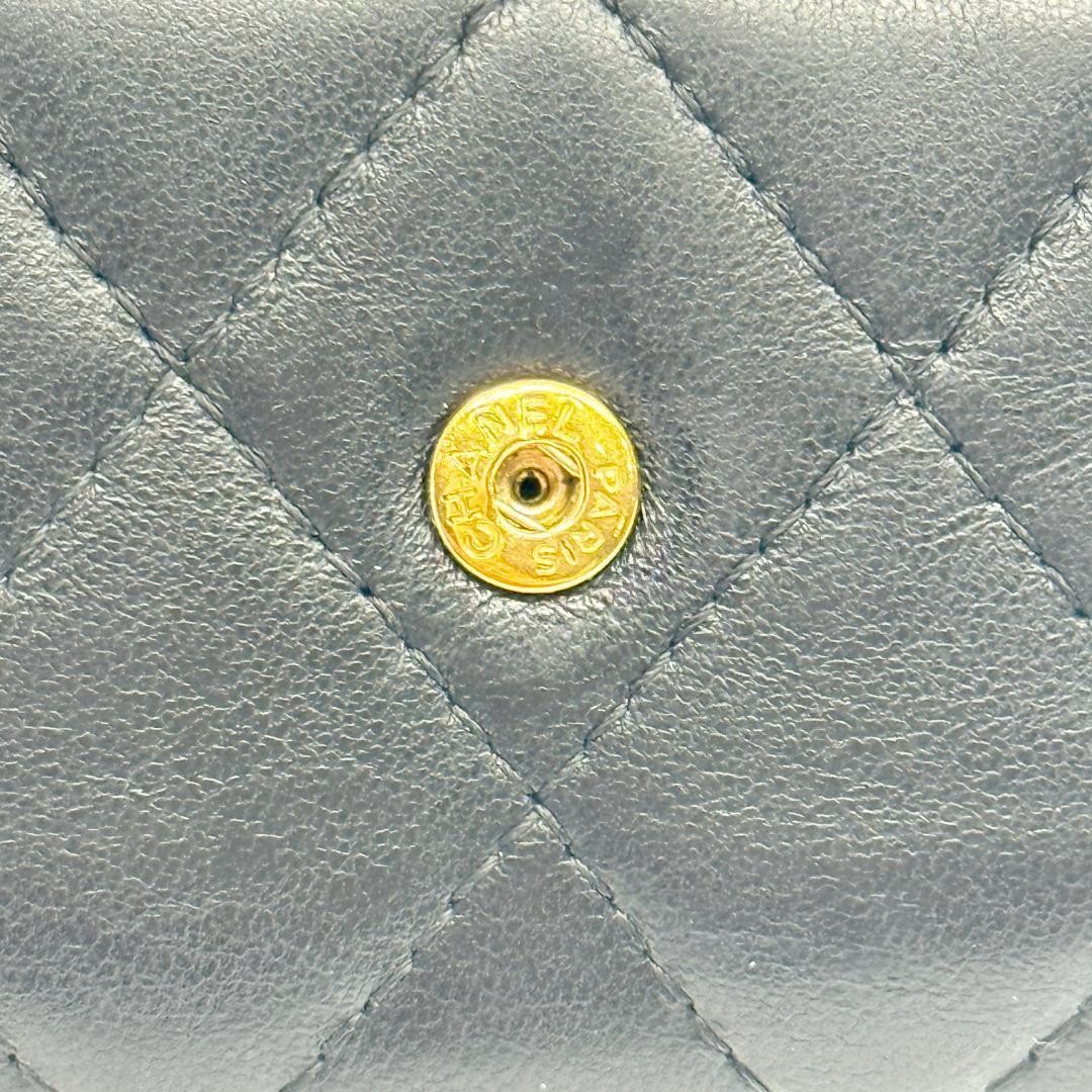Excellent Condition CHANEL Chanel Matelass Trifold Wallet