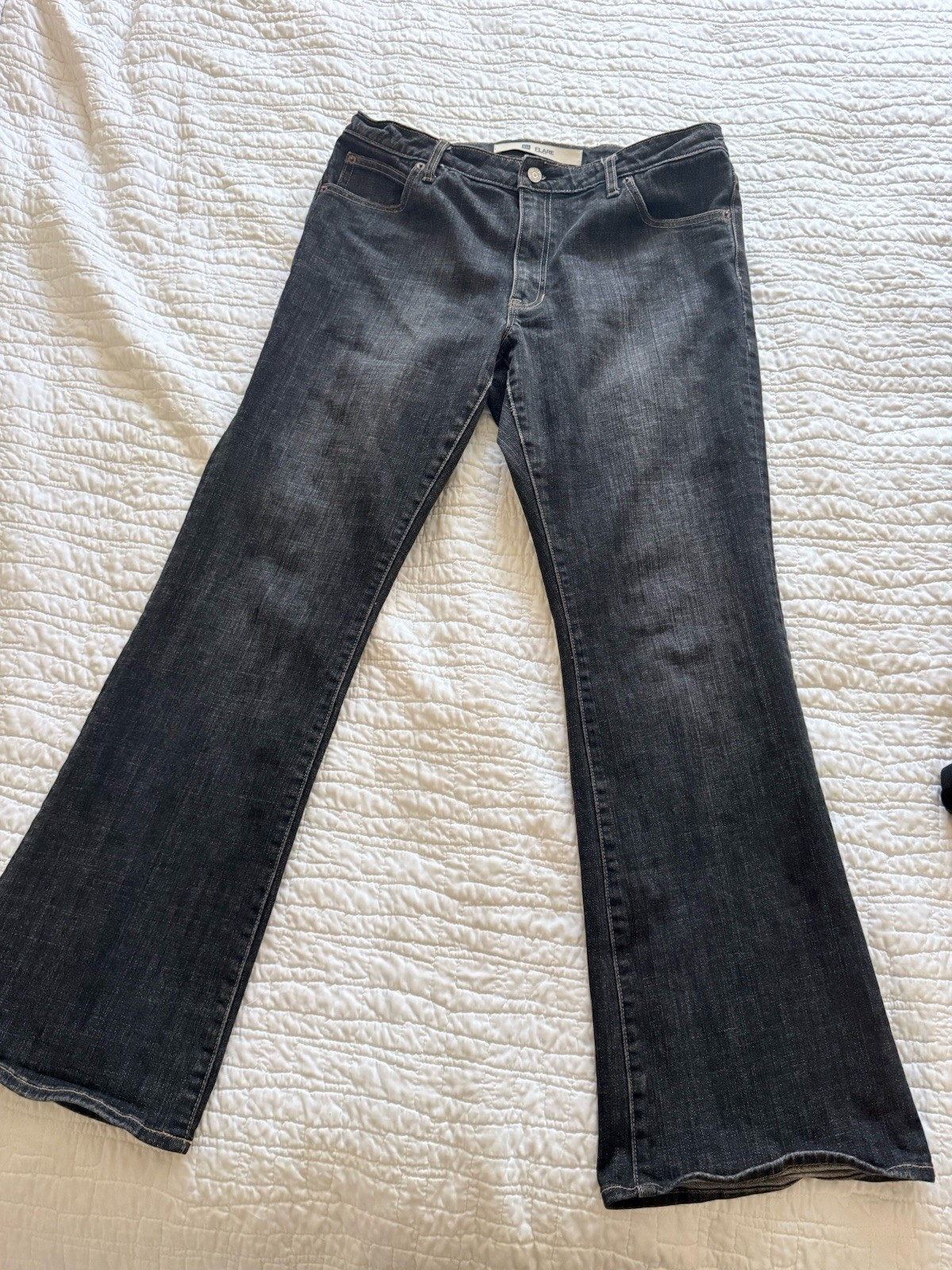Vintage flare denim jeans