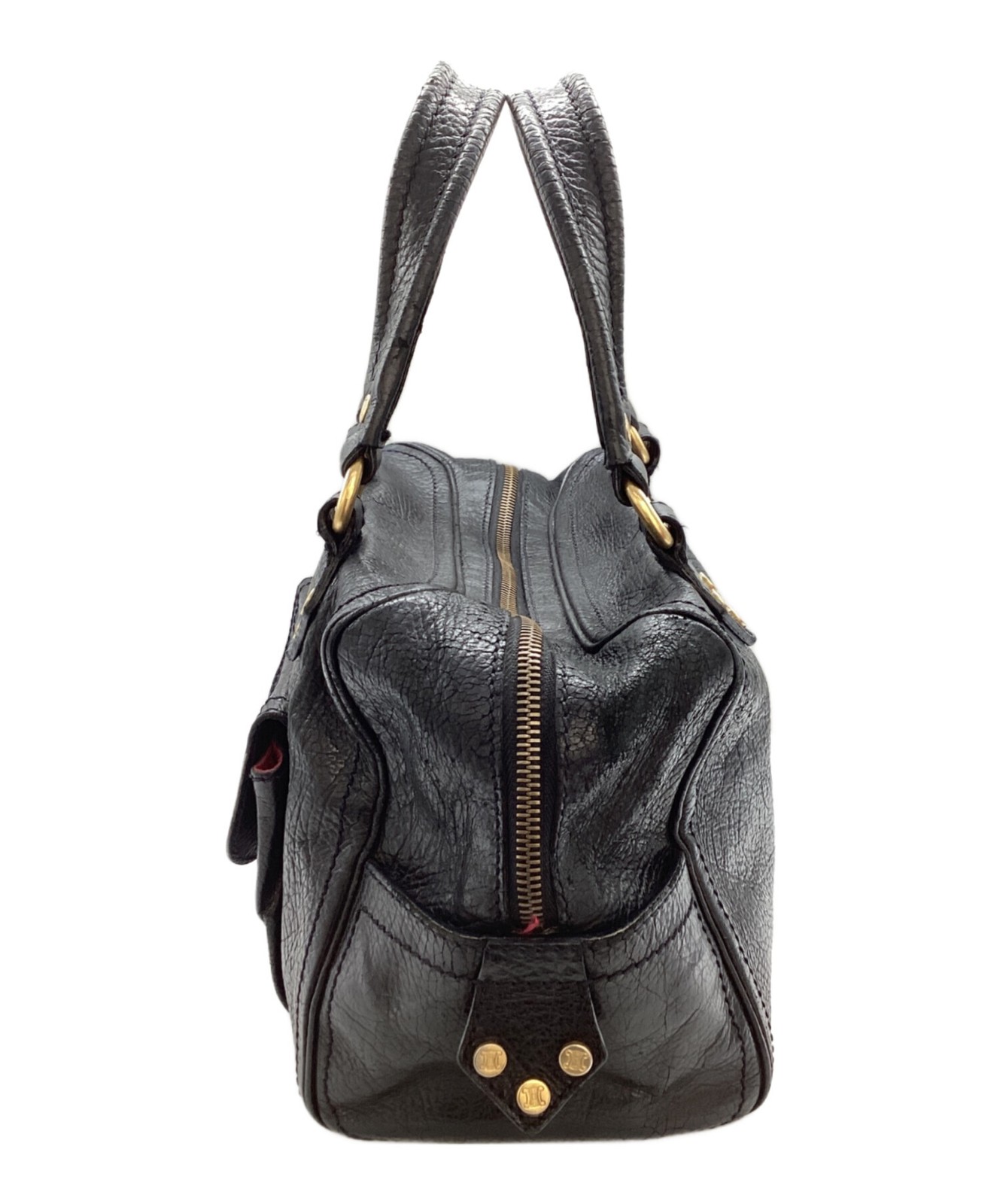 CELINE Handbag Boogie Bag Black Authentic From Japan