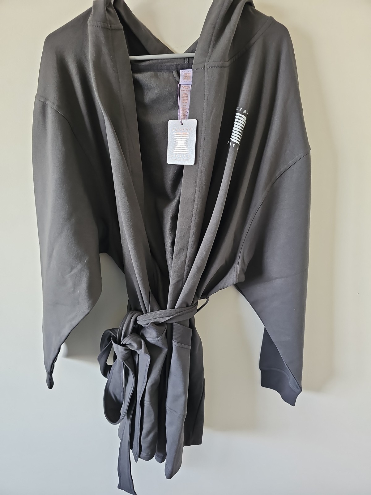 savage x fenty Rihanna Showgirl Short Robe Forged Iron Size 2x/3x Nwt