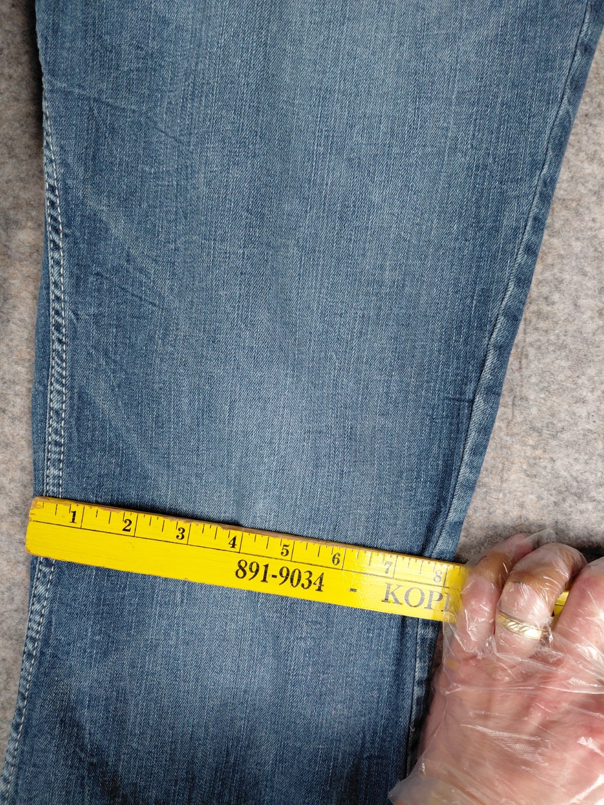 Silver Jeans Suki Bootcut Womens 36/31 Blue SMALL FLAW 37.5×28.5 Midrise