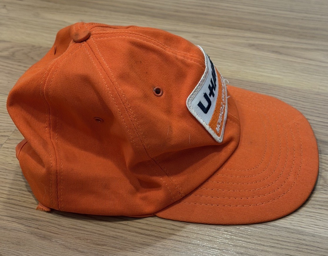 Vintage U Haul SnapBack Orange Trucker Hat