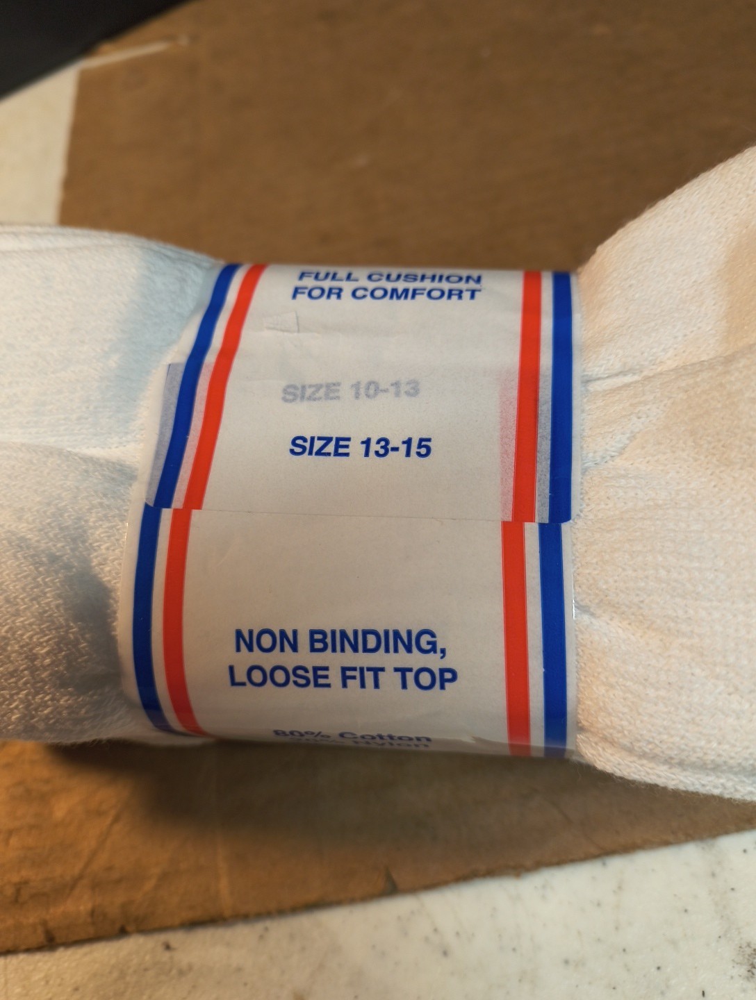 Physicians Choice Socks 3pack Over Calf Size 13-15 Non-binding