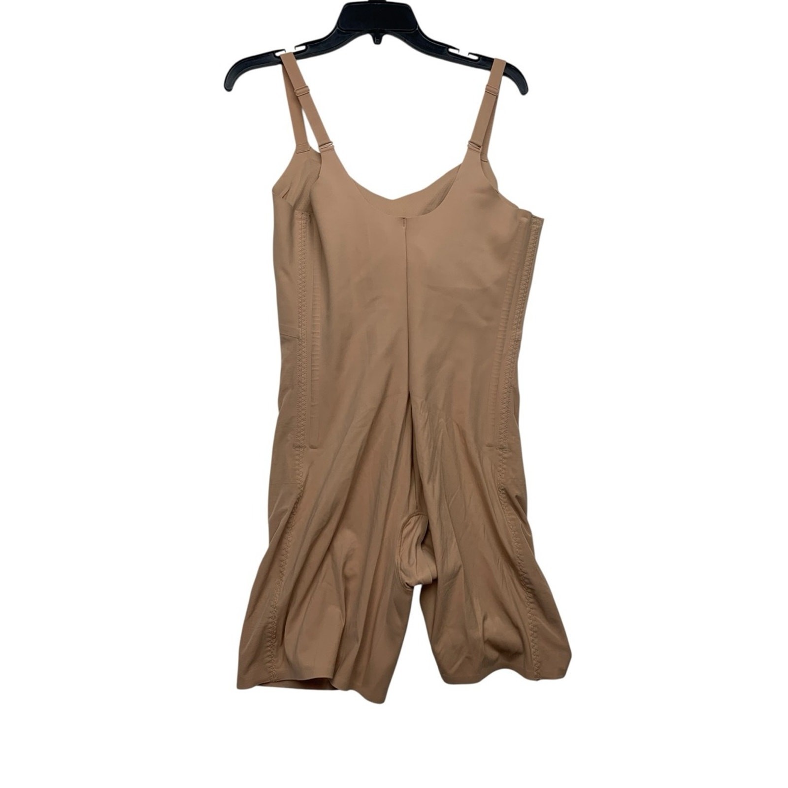 Honeylove size 1x Seamless Nude Shapewear Bodysuit Built-In Bra slimming