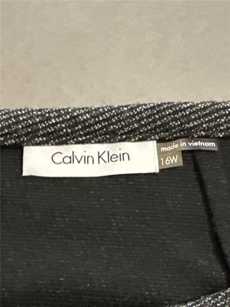 Calvin Klein Polyester Rayon Tweed Knee Length Skirt Your Choice 14W/16W NEW